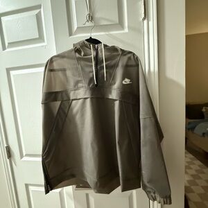 Nike Men's Dark Gray Raincoat